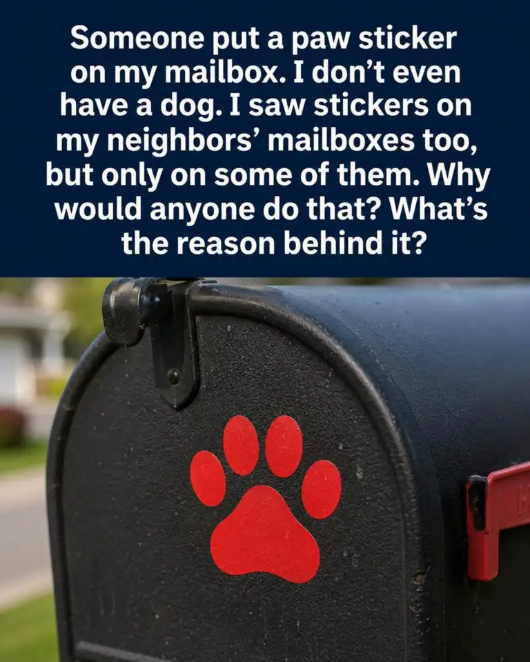 What Does a Paw-Print Sticker on a Mailbox Mean? The Surprising Story Behind This Little Symbol