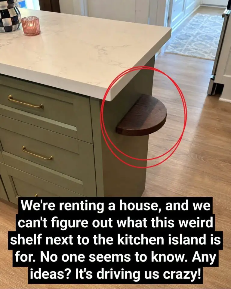 The Mystery of the Little Ledge: What That Small Kitchen Island Shelf Is Actually For (And Why Designers Love It)