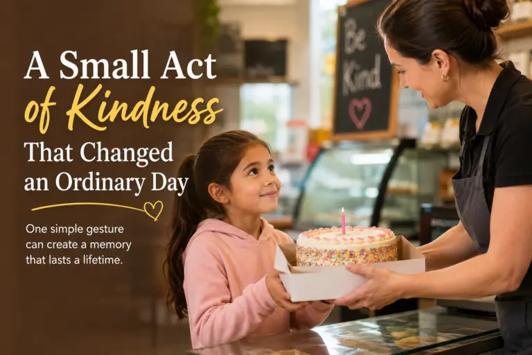 A Small Act of Kindness That Changed an Ordinary Day
