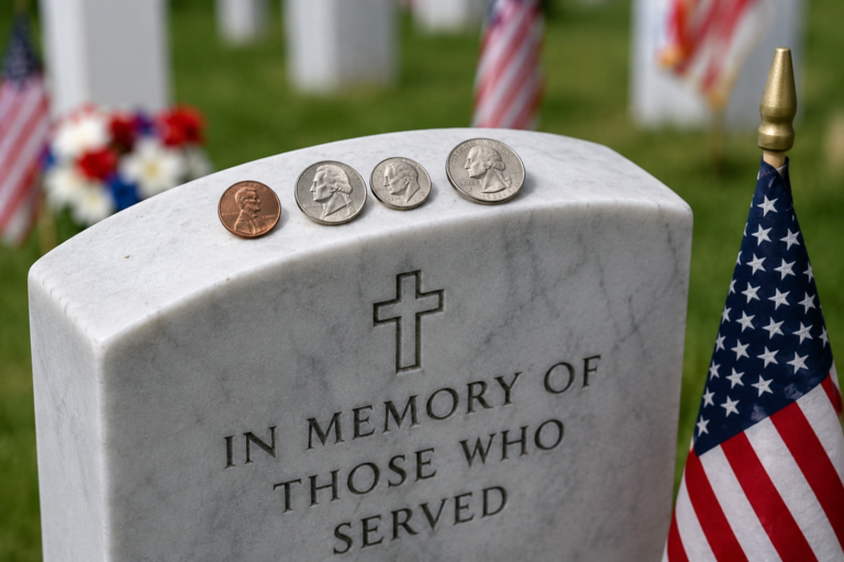 How Coins Left on Military Graves Became a Lasting Symbol of Honor and Remembrance