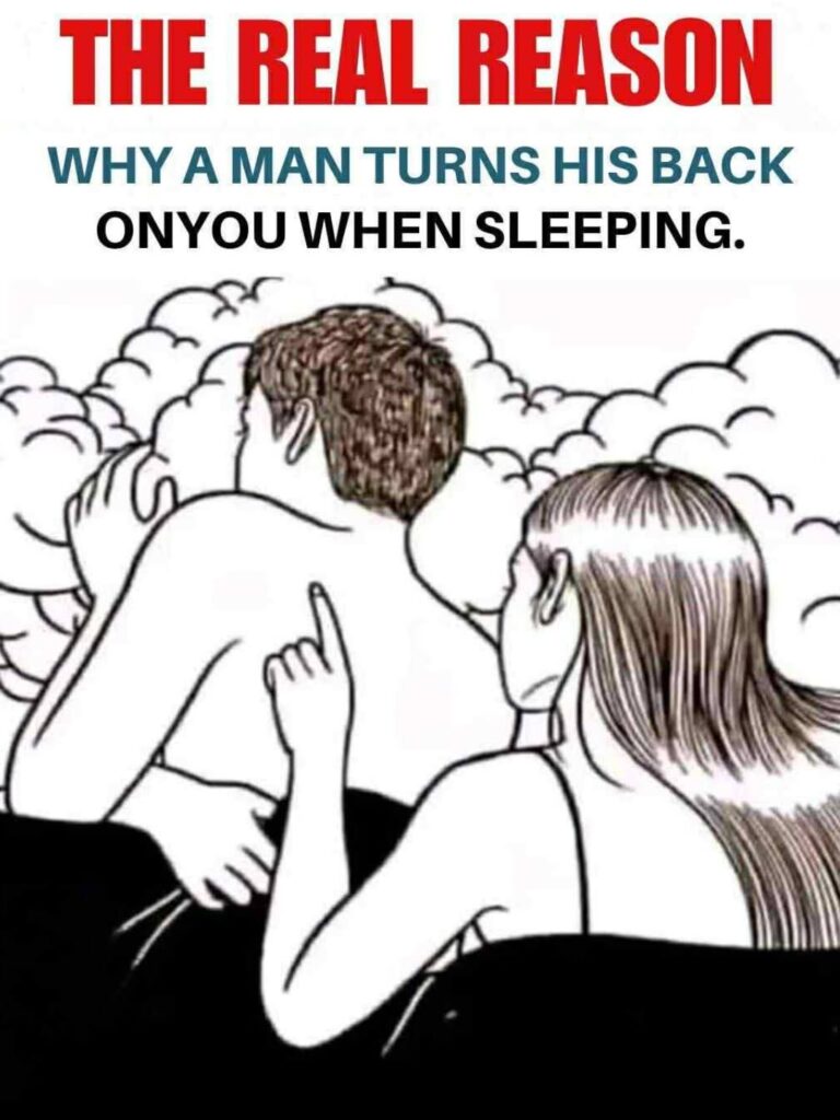 What It Says About Your Relationship When Your Partner Sleeps With Their Back to You