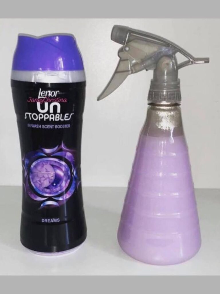 2-Ingredient DIY Fabric Freshening Spray: A Safer Alternative to Laundry Scent Bead Hacks