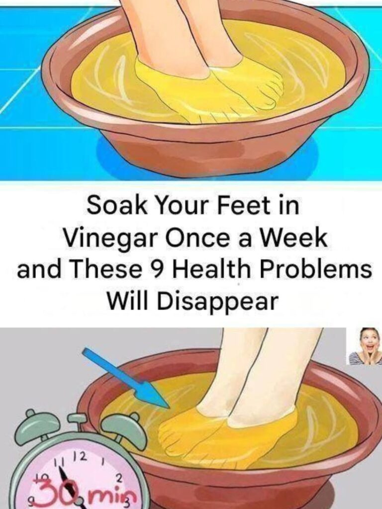 Soak Your Feet in Vinegar Once a Week and Watch These 9 Health Problems Disappear: What an ACV Foot Soak Can Actually Do