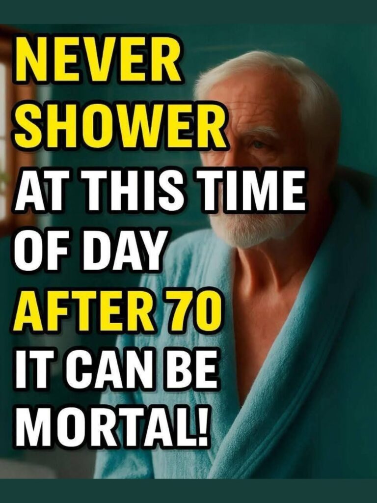 The Hidden Risks of Showering at the Wrong Time: What Older Adults Should Know