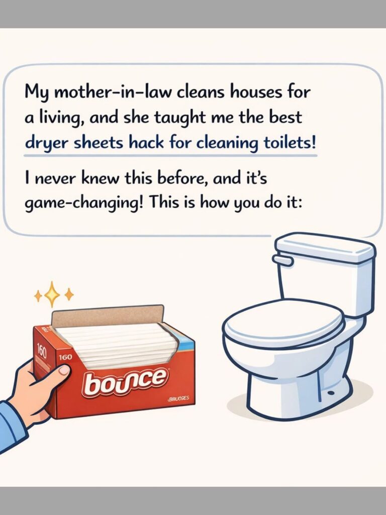 I Used a Dryer Sheet to Clean My Toilet—And It Actually Worked? (Here’s What Happened)