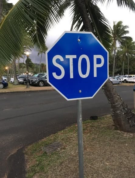 What Does a Blue Stop Sign Mean? The Truth Behind This Unusual Road Sign