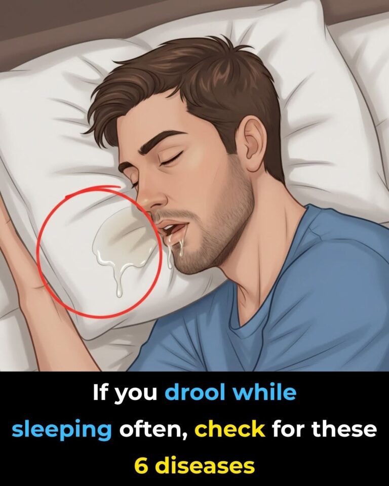 If You Drool While Sleeping Often, Check for These 6 Serious Conditions