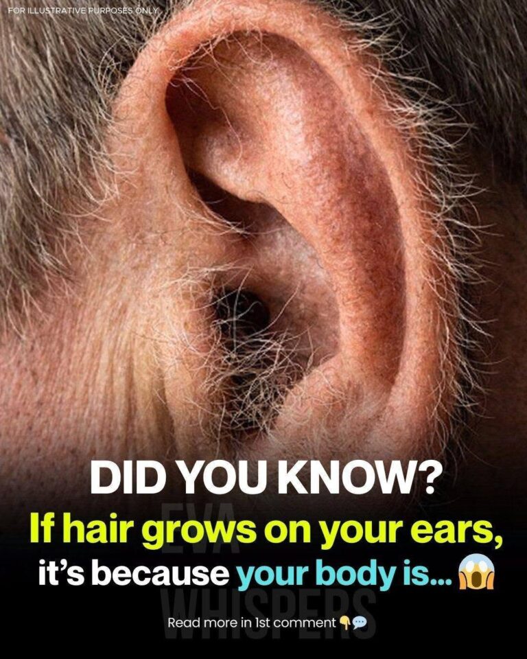 What Your Ear Hair Says About Your Health — More Than Just a Sign of Aging