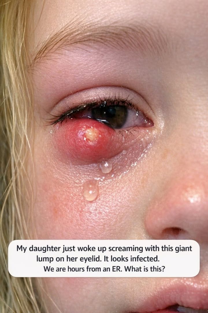 My Child Woke Up Screaming With a Giant Eyelid Lump: A Parent’s Guide to Styes, Infections, and When to Seek Help