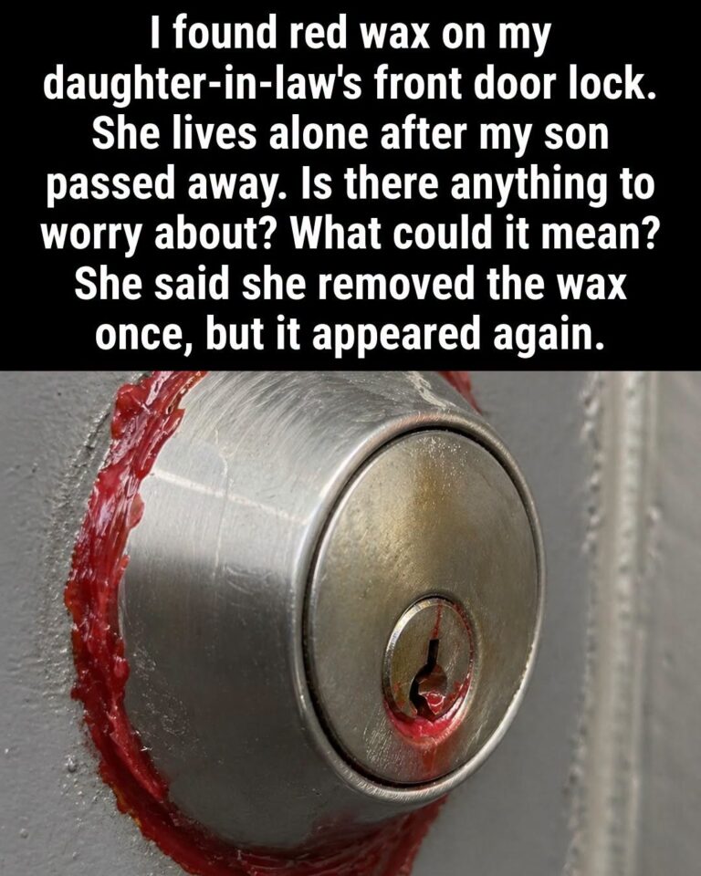 Found Red Wax on Your Door Lock? Here’s What It Could Mean and How to Protect Your Home Without Panicking