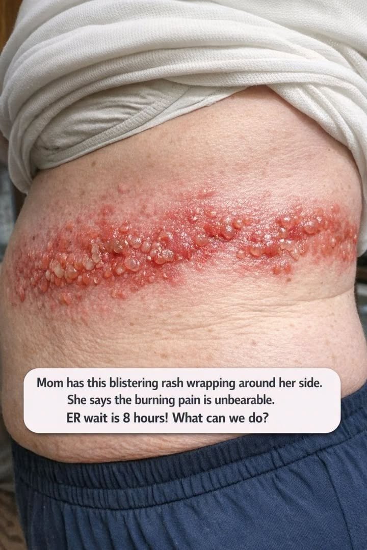 Mom Has a Blistering Rash and Unbearable Burning Pain: What to Do When You Suspect Shingles
