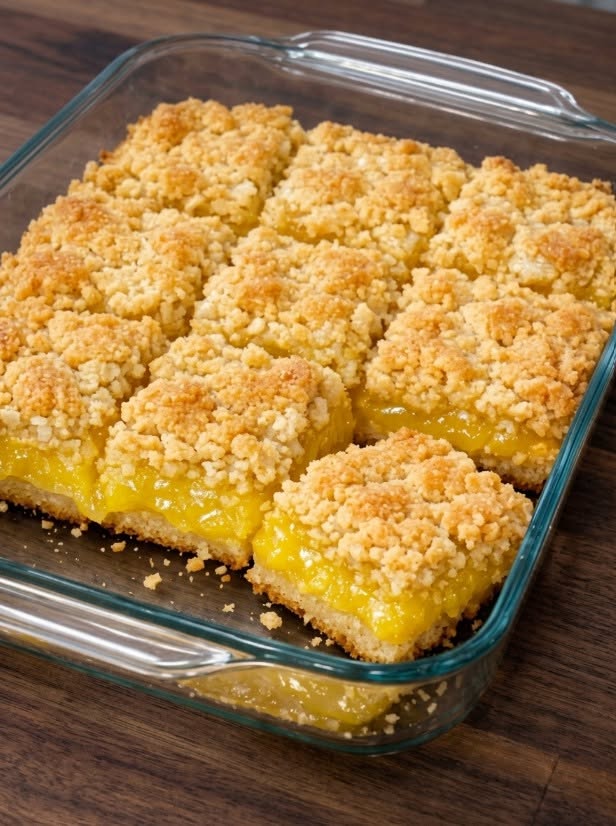 3-Ingredient Lemon Bars Recipe: The Easiest Bright and Fluffy Dessert