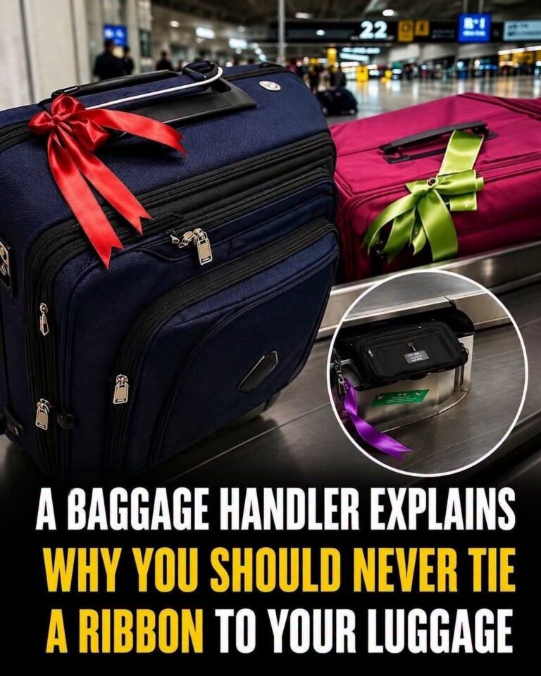 Why Baggage Handlers Say You Should Think Twice Before Tying a Ribbon to Your Suitcase