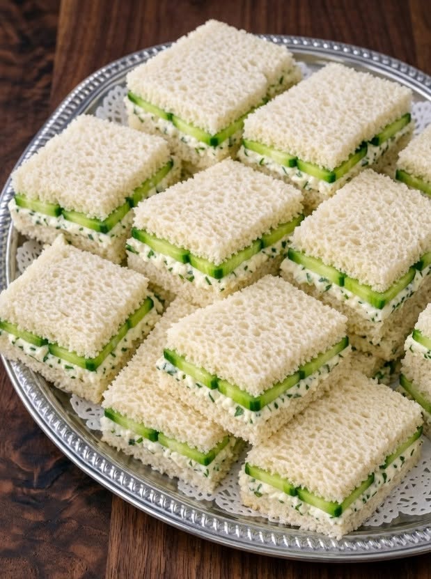 Easy Southern 4-Ingredient Cucumber Sandwiches