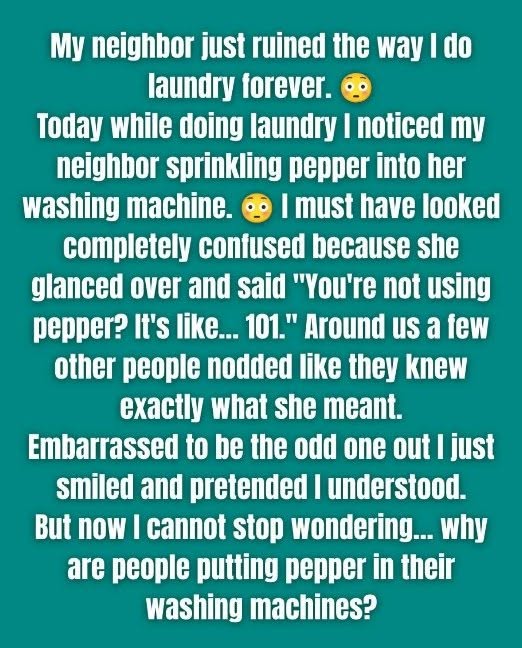 My Grandma Used to Add Pepper to Her Laundry. Here’s Why It Wasn’t as Strange as It Sounds