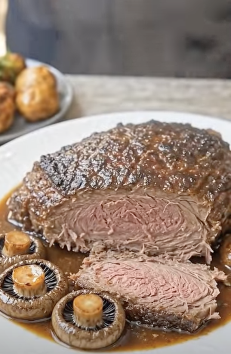 Slow Cooker Mushroom Beef Roast: Tender, Savory, and Easy Comfort Food