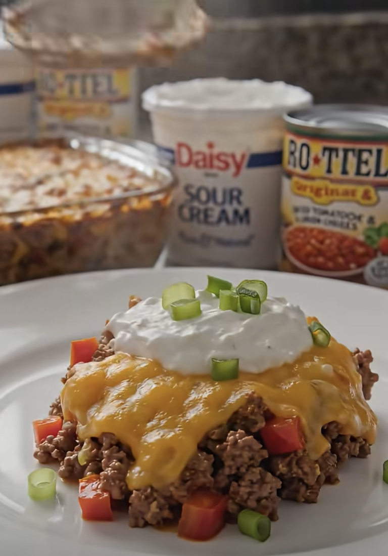 Loaded Taco Casserole: Easy Cheesy Family Dinner