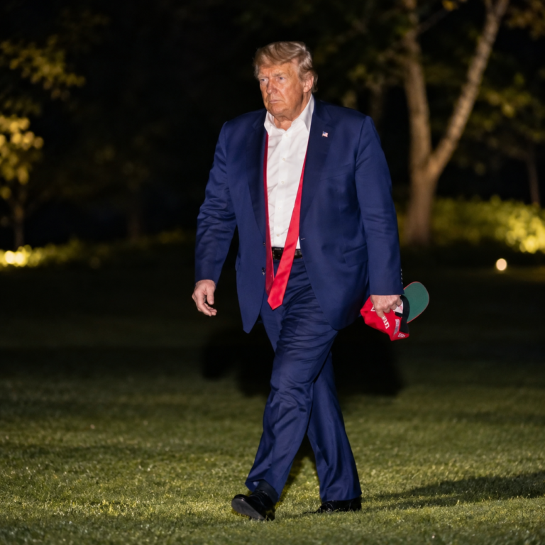 Late-Night Trump Sighting Ignites Internet Frenzy Over Mystery Object