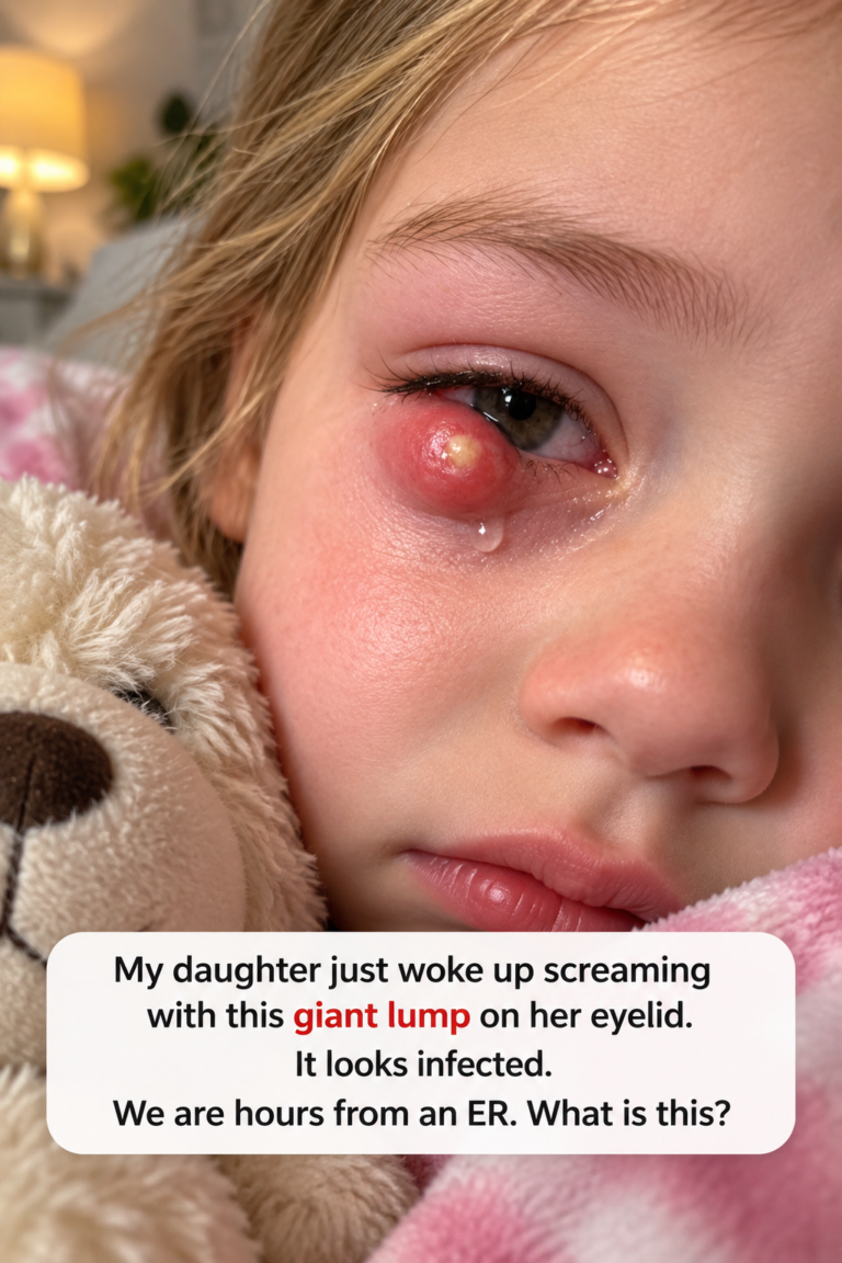My Child Woke Up Screaming With a Giant Eyelid Lump: A Parent’s Guide to Styes, Infections, and When to Seek Help