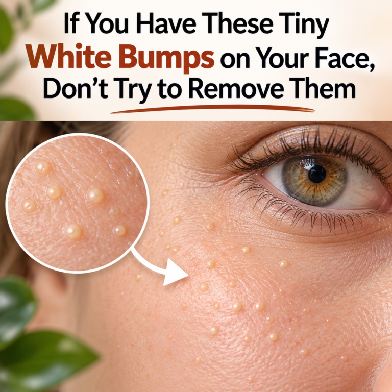 If You Have These Tiny White Bumps on Your Face, Don’t Try to Remove Them Yourself