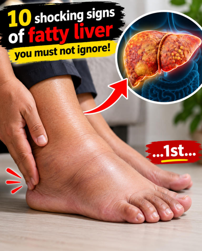 These 10 Symptoms Could Be Your Body’s Way of Signaling Fatty Liver Problems