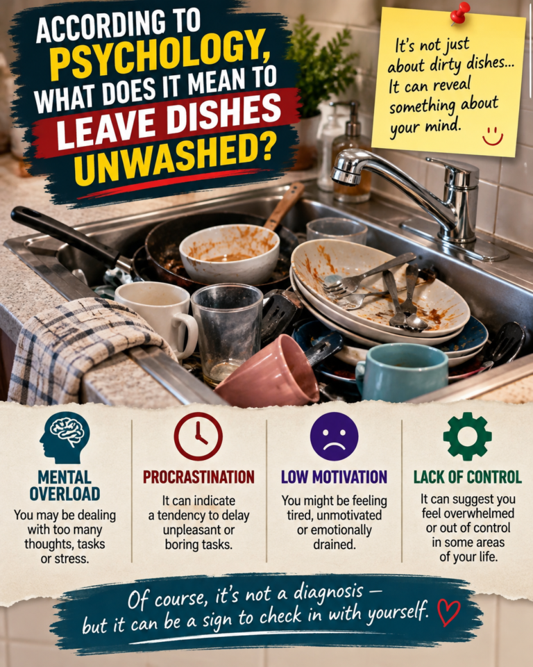 What Your Pile of Dirty Dishes Might Really Be Saying About You
