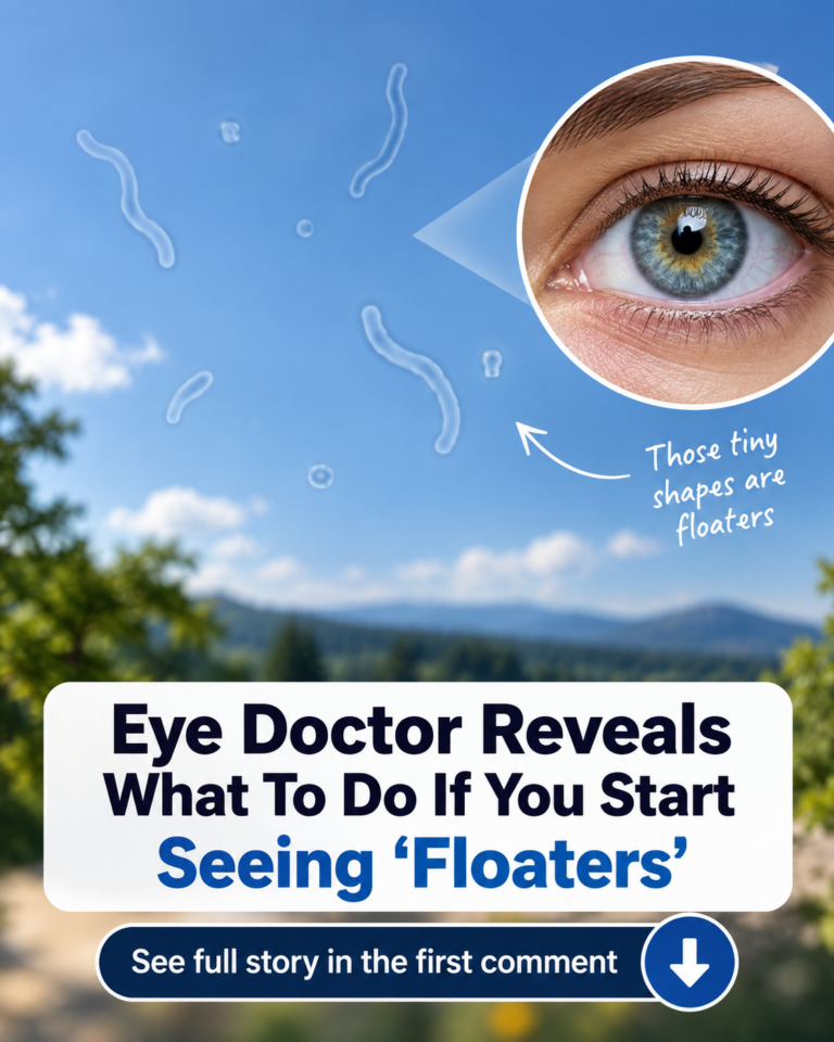 Eye Doctor Explains What Those “Floating Spots” in Your Vision Could Mean