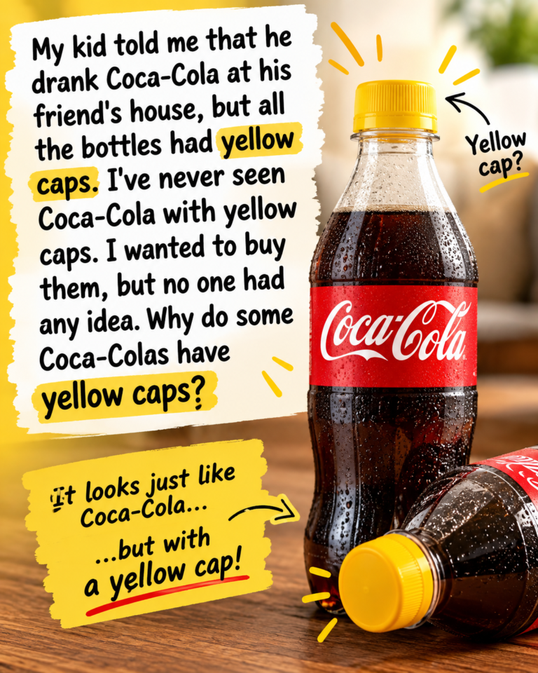 The Secret Behind Coca-Cola’s Yellow Bottle Caps