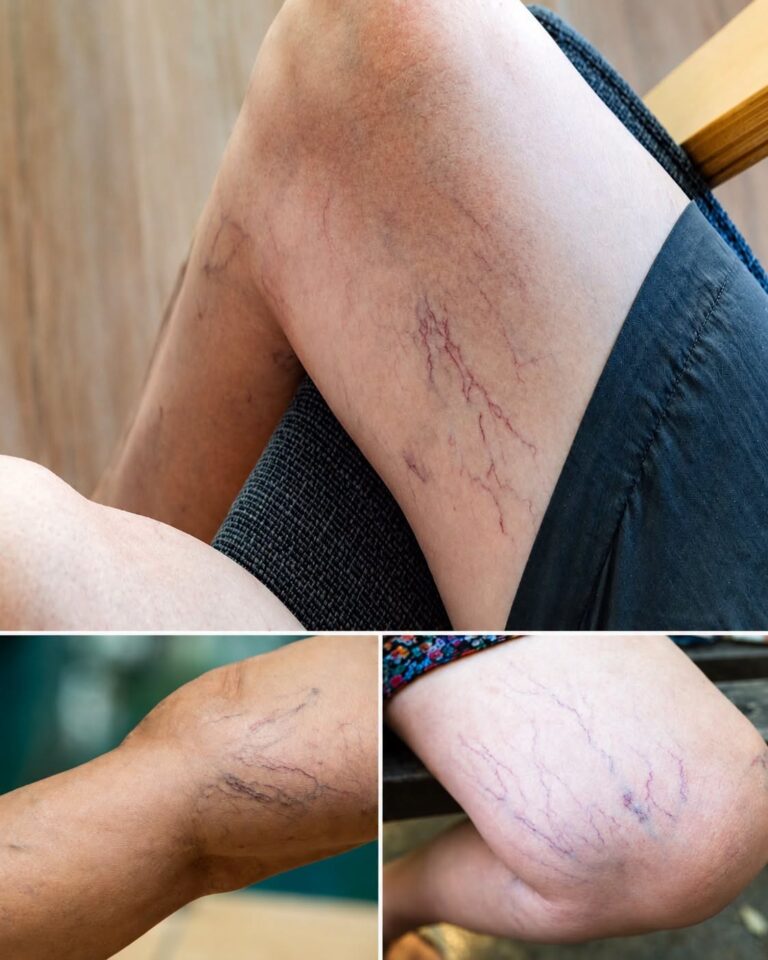 If You Have Purple Veins on Your Legs, Here’s What They Could Mean