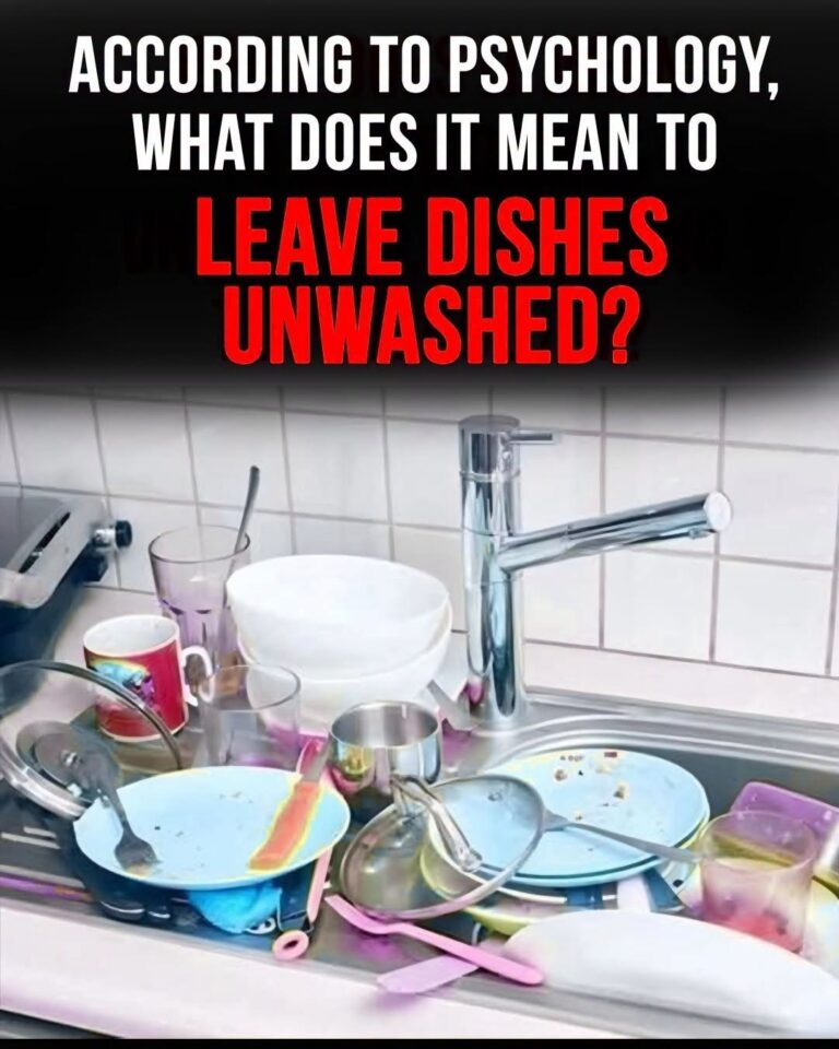 What Your Pile of Dirty Dishes Might Really Be Saying About You