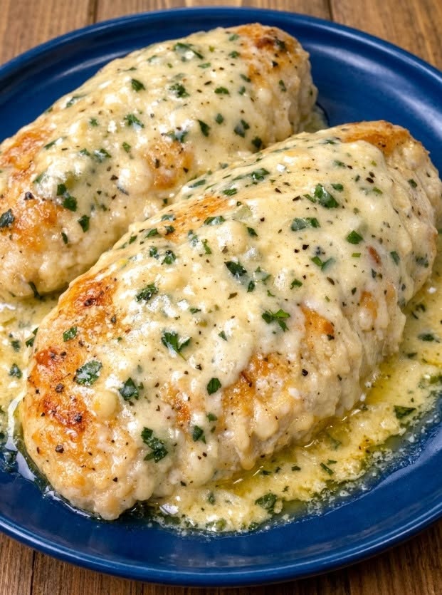 4-Ingredient Creamy Herb Butter Chicken: Easy 25-Minute Dinner