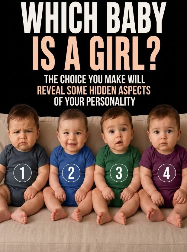 Psychological Test: Which of These Four Babies Is a Little Girl?