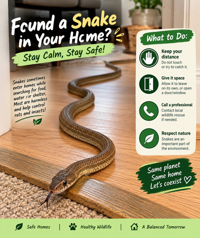 Found a Snake in Your House? Here’s What to Do Without Panicking