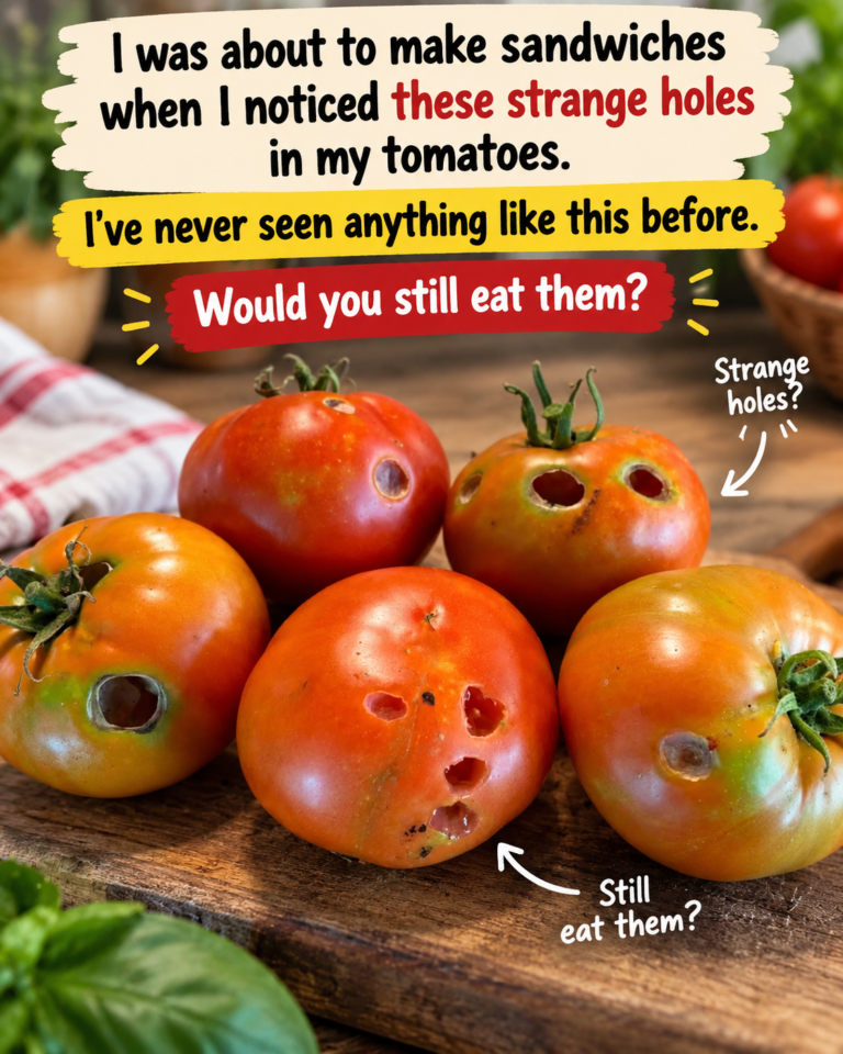 Holes in Tomatoes: What It Means If You See Them and What to Do