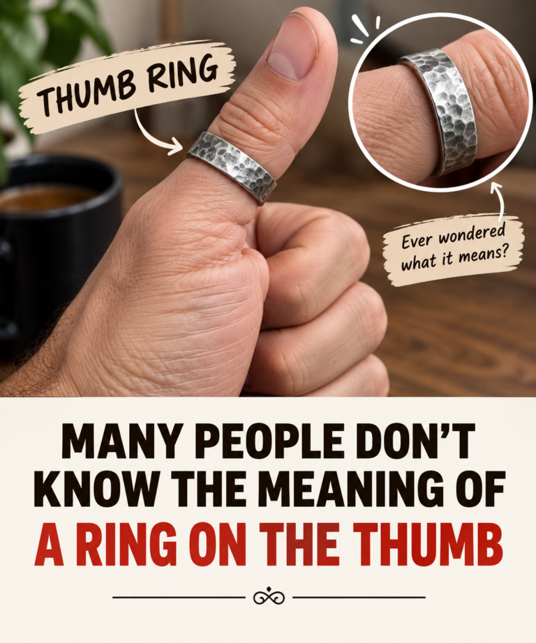The Hidden Meaning Behind Wearing a Ring on Your Thumb