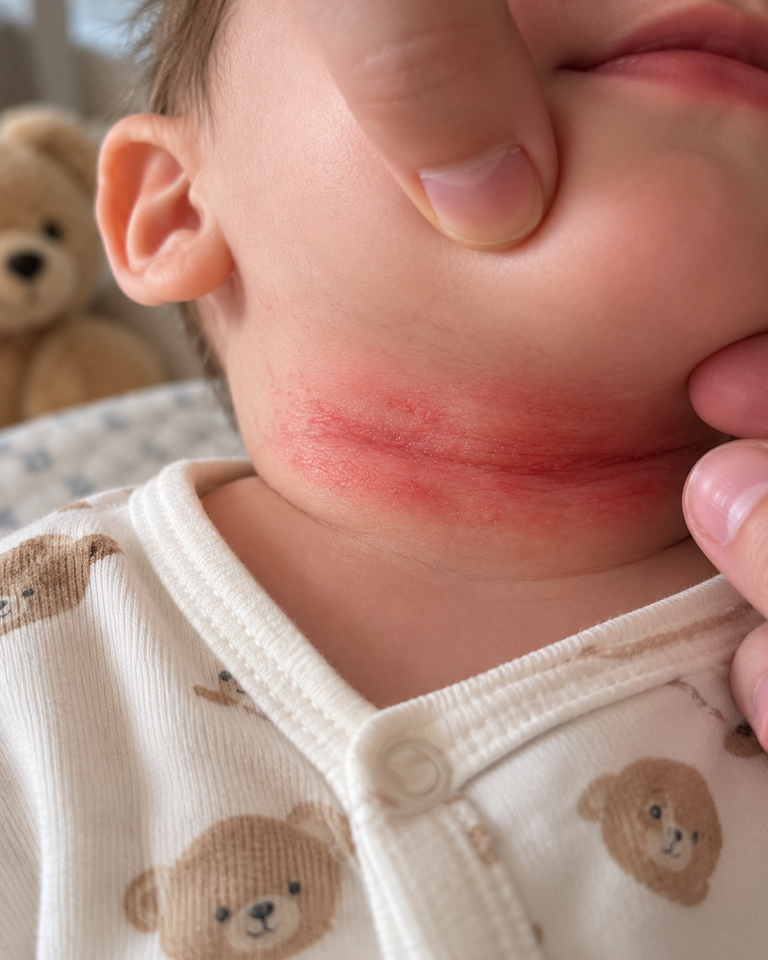 Baby Neck Redness: When a Common Rash Deserves a Closer Look