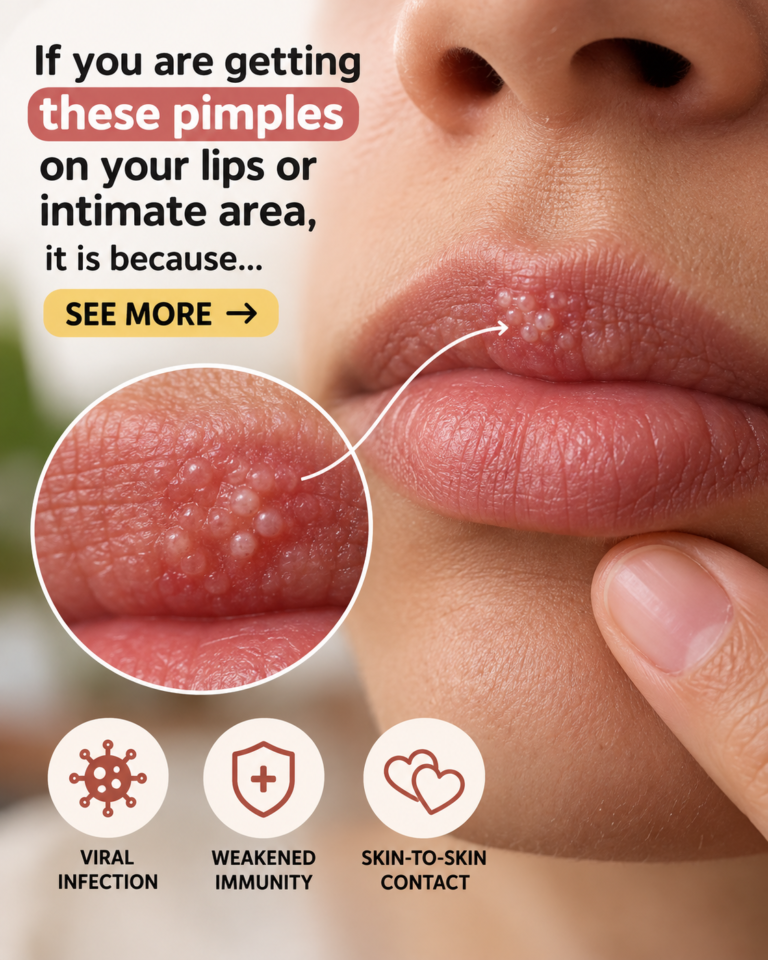 If You Are Getting White Pimples on Your Lips or Intimate Area, Here’s What They Could Mean
