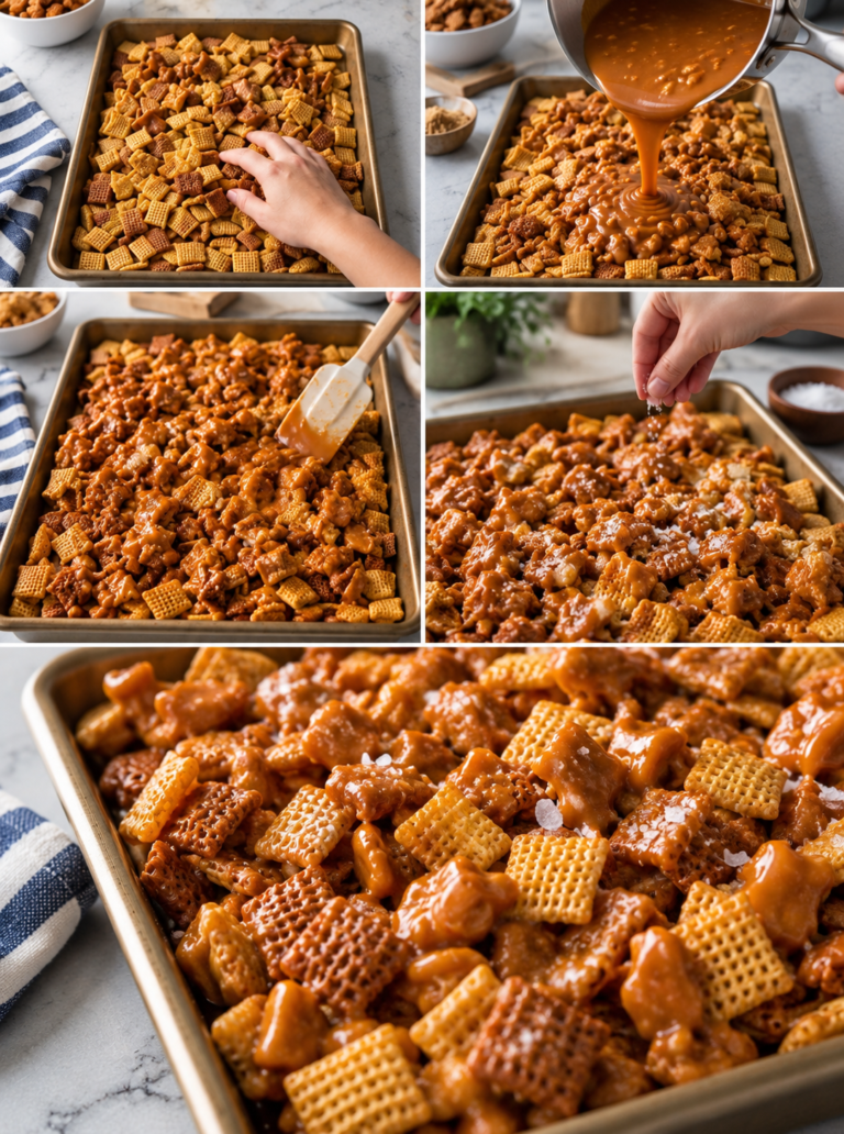 Salted Caramel Crackle: Sweet, Buttery, and Perfectly Crunchy