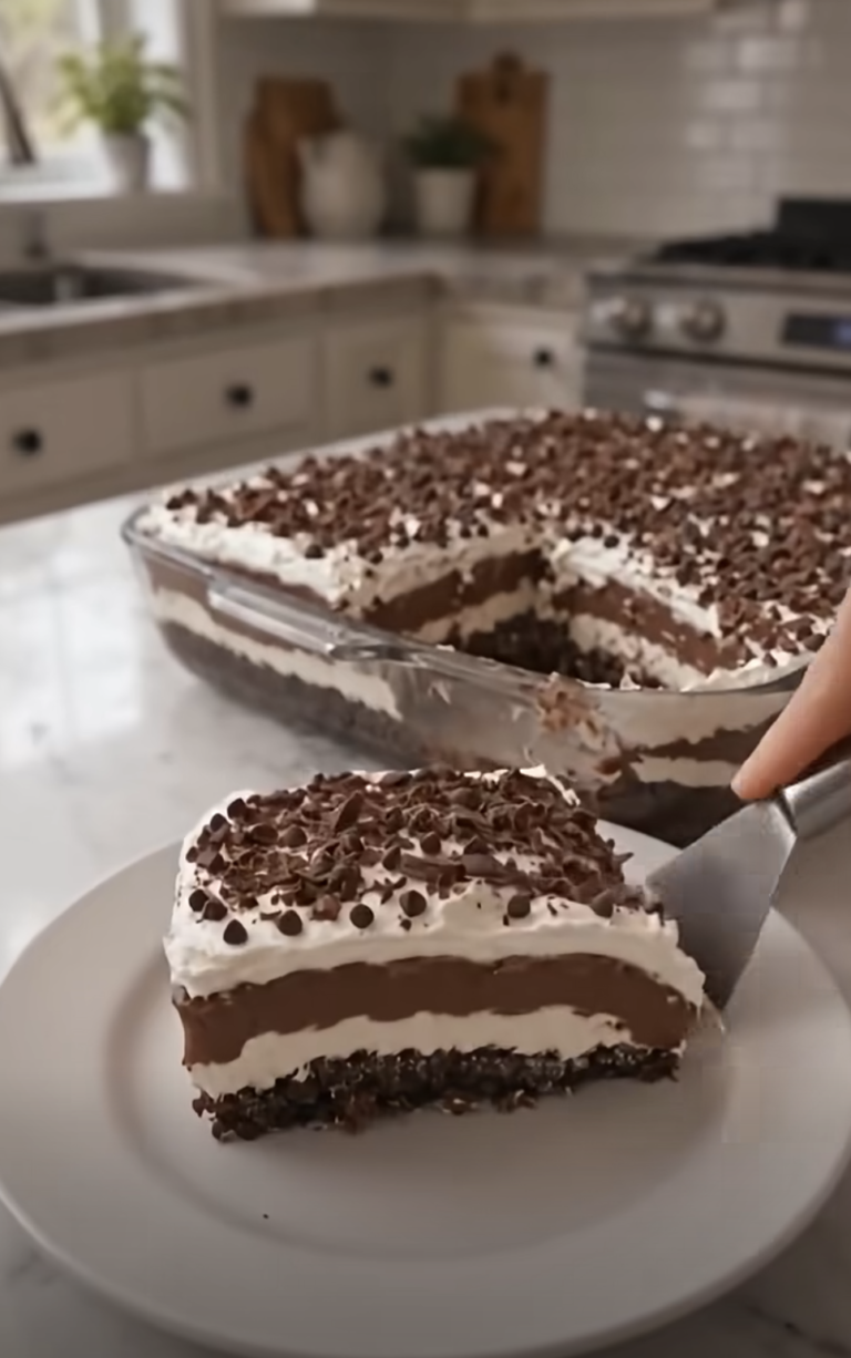 No-Bake Chocolate Lasagna: Rich and Creamy Layered Dessert