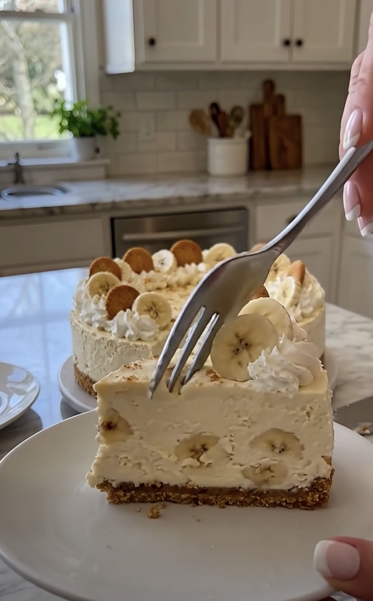 No-Bake Banana Pudding Cheesecake: Creamy, Easy, and Irresistible