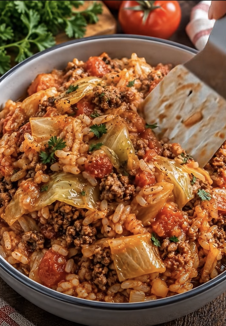 Crockpot Cabbage Roll Casserole: Easy Slow Cooker Comfort Food