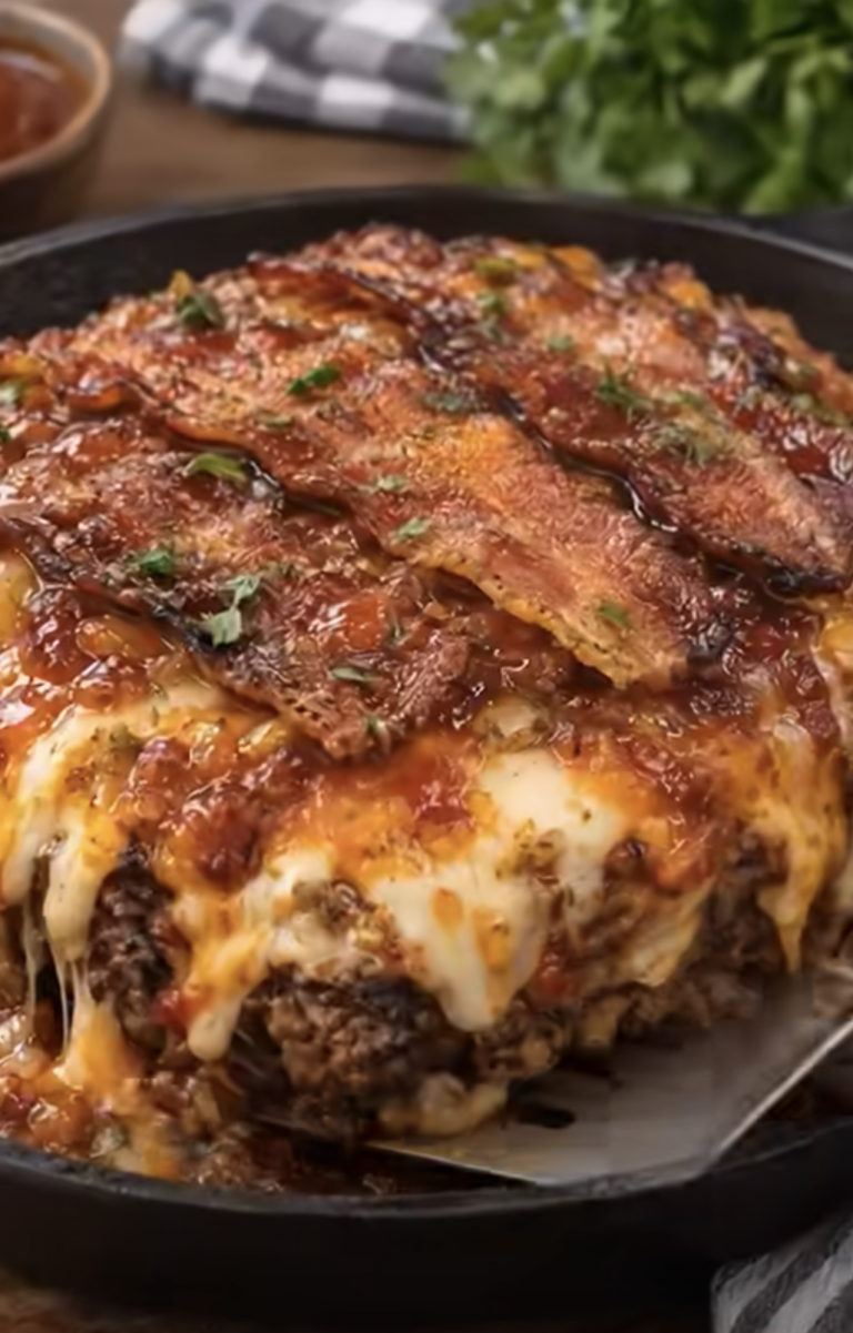 Firecracker Three-Cheese Meatloaf: Sweet, Spicy, and Extra Juicy