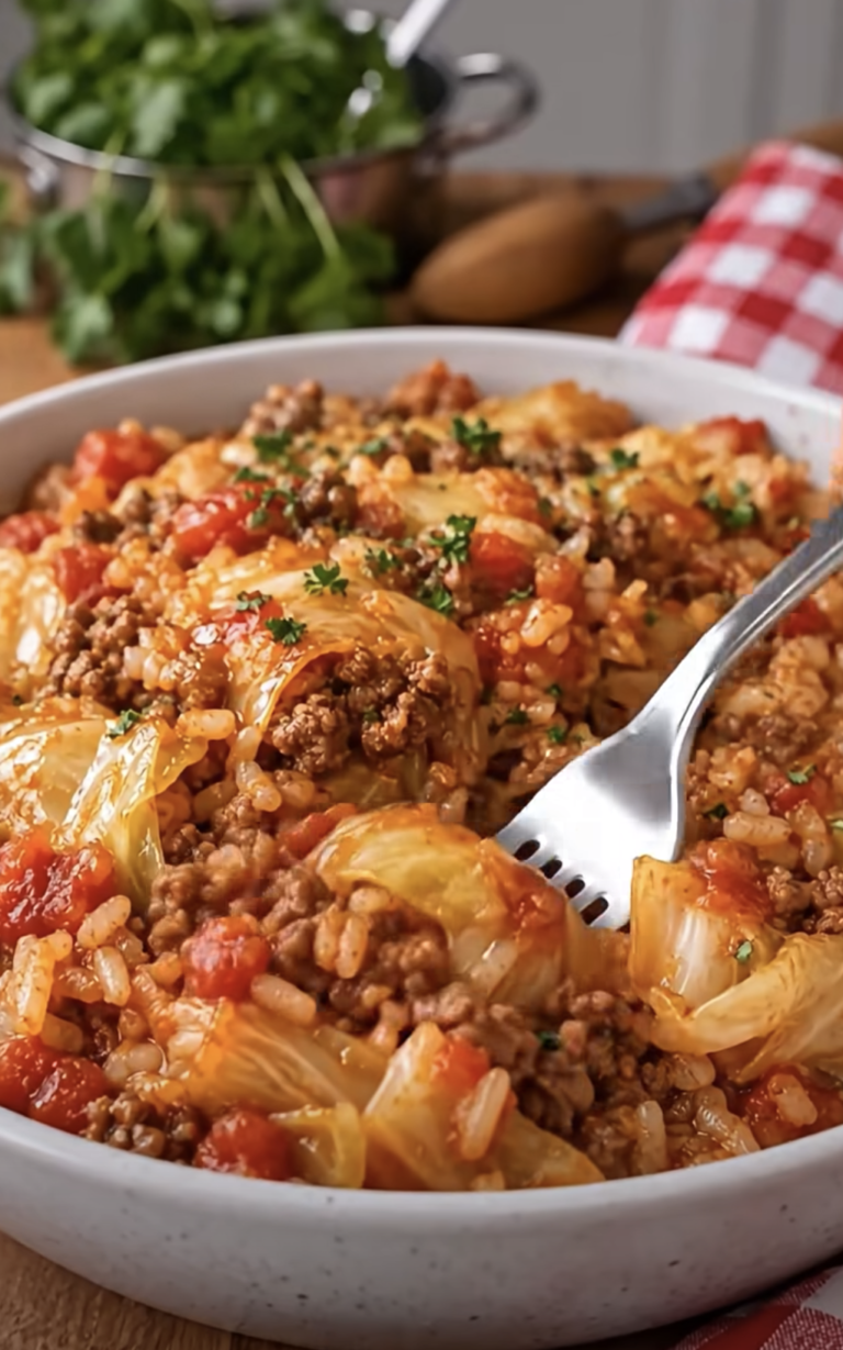Crockpot Cabbage Roll Casserole: Easy Hearty Family Dinner