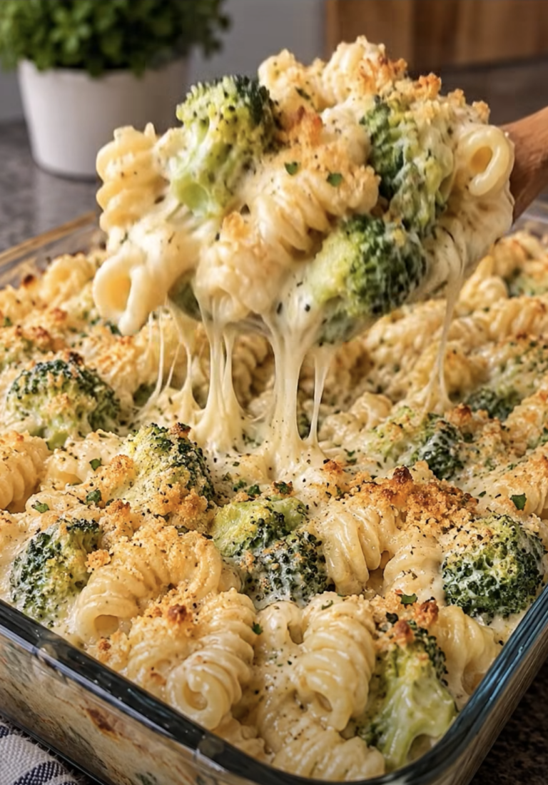 No-Boil Broccoli Pasta Bake: Easy Cheesy One-Dish Dinner