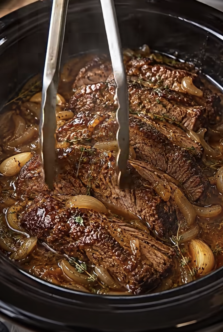 Slow-Cooker Beef Brisket: Tender Smoky Barbecue-Style Dinner