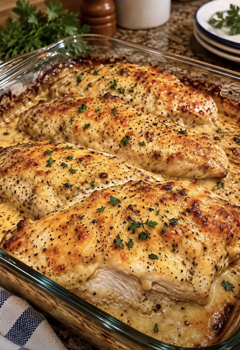 Melt In Your Mouth Chicken: Easy Creamy Parmesan Dinner
