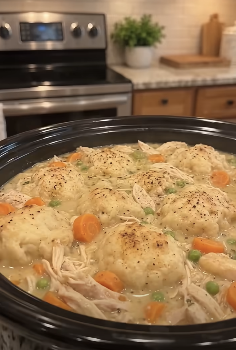 Crock Pot Chicken and Dumplings: Easy Comforting Family Dinner