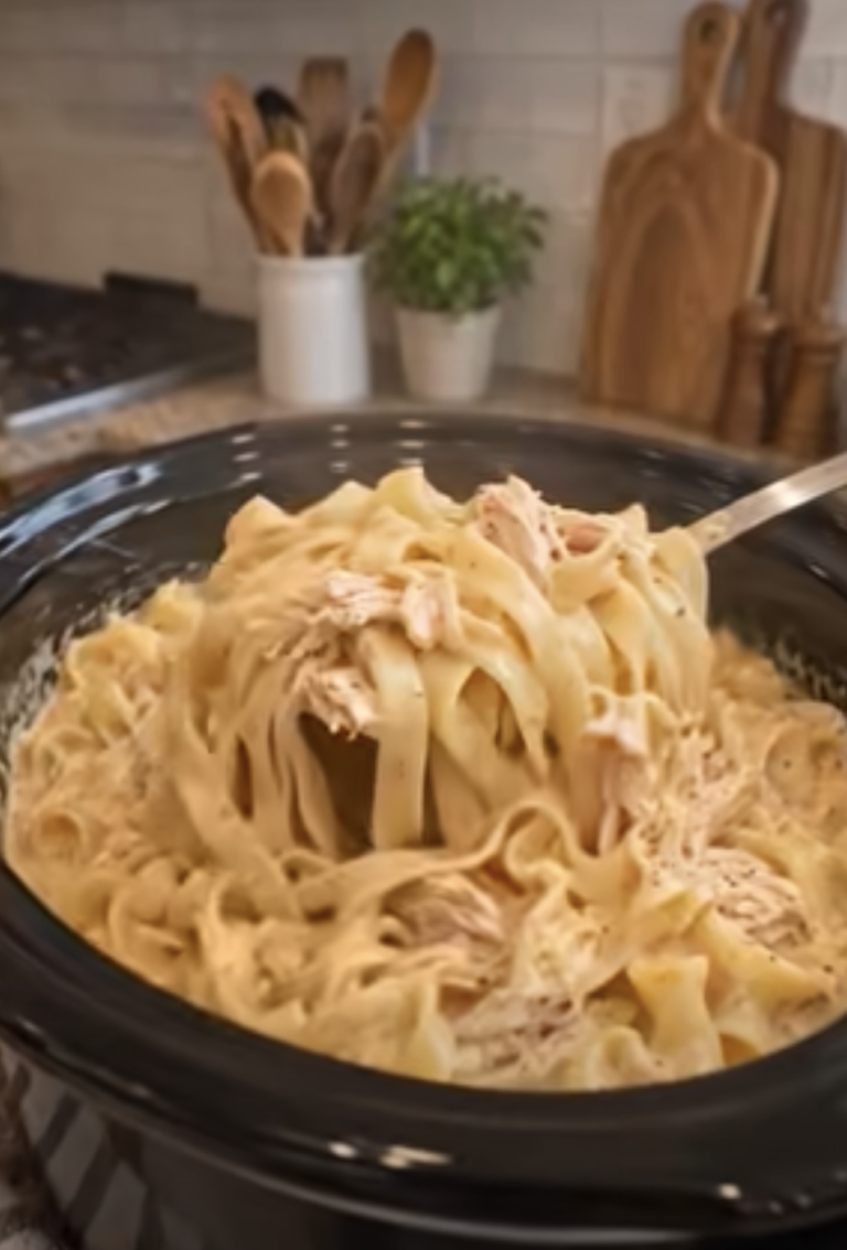 Crockpot Chicken and Noodles: Easy Creamy Comfort Food Dinner