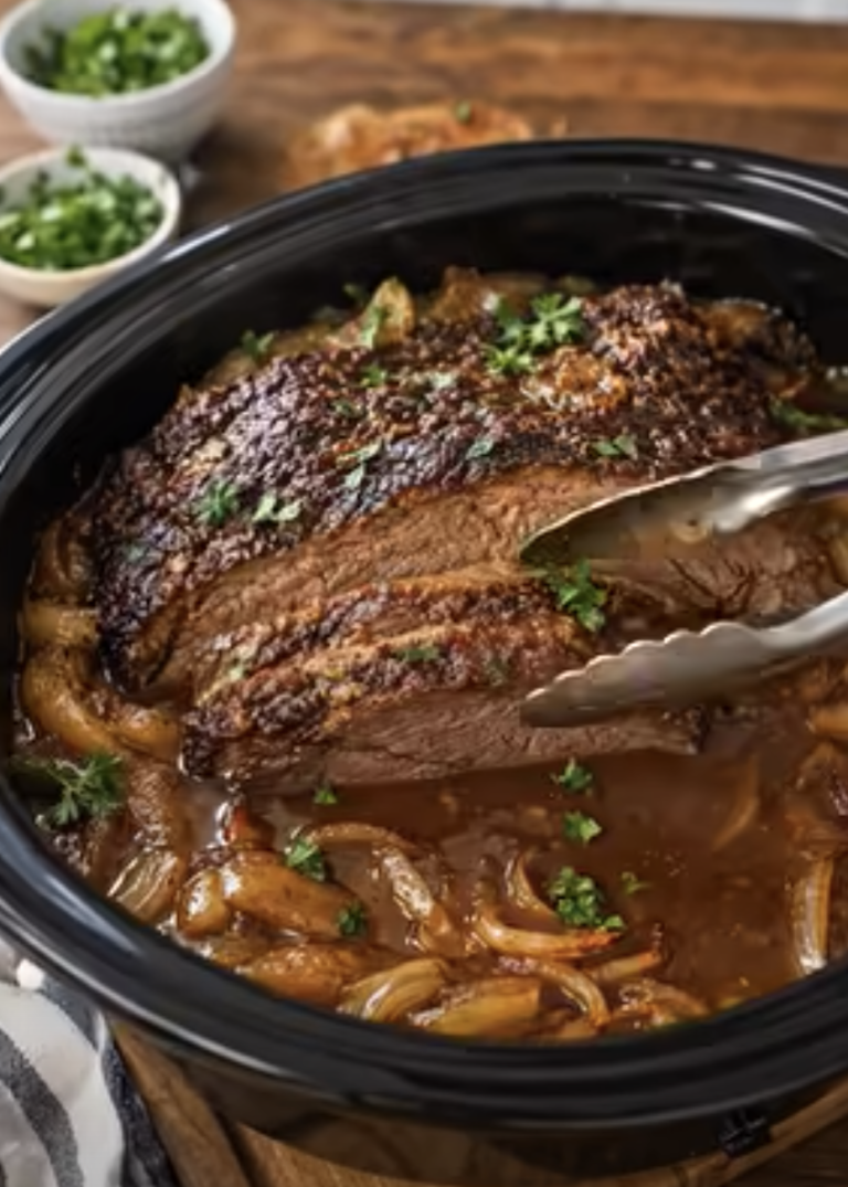 Slow-Cooker Beef Brisket: Tender, Fall-Apart Comfort Food