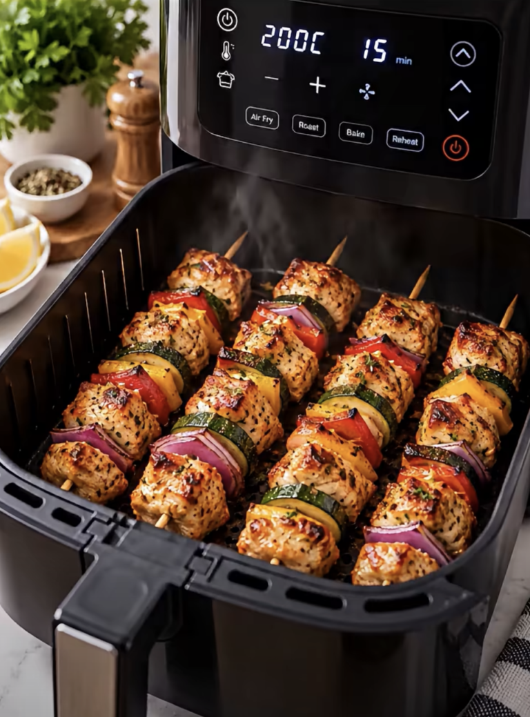Air Fryer Chicken Skewers